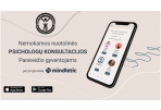 Nemokamos psichologų konsultacijos per mobiliąją aplikaciją „Mindletic“