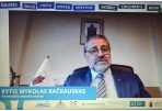 Meras dalyvavo interaktyvios parodos „Šiaurės šalių vaikų knygų potvynis“ atidaryme