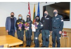 Su profesine švente pasveikinti policijos pareigūnai 