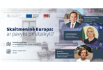 Diskusija „Skaitmeninė Europa: ar pavyks prisitaikyti?“