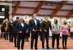 Oficialiai atidarytas lengvosios atletikos maniežas