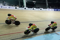 Nuotrauka iš 2012 m. Europos dviračių treko čempionato