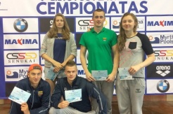Iš kairės A. Šidlauskas ir D. Rapšys (tupi) Iš kairės A. Šidlauskas ir D. Rapšys (tupi)